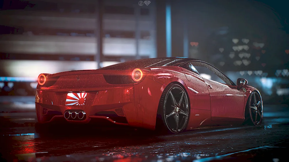 Ferrari 458 4k