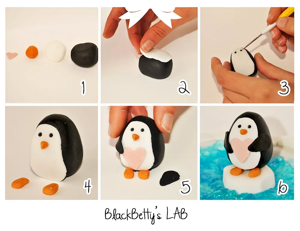 Plasticine figurines for kids