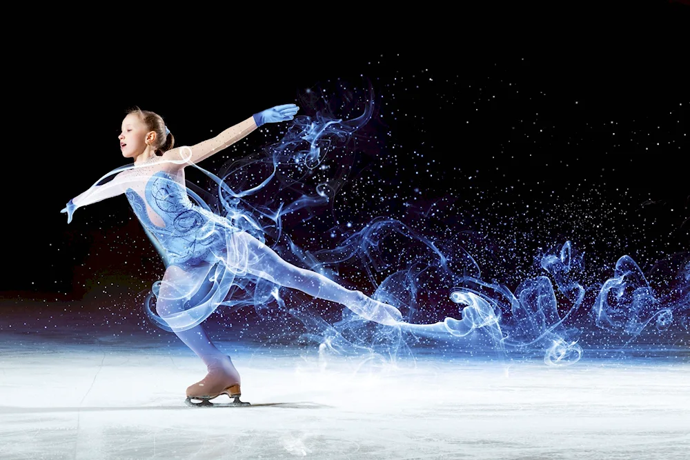 Figure skating figure skater