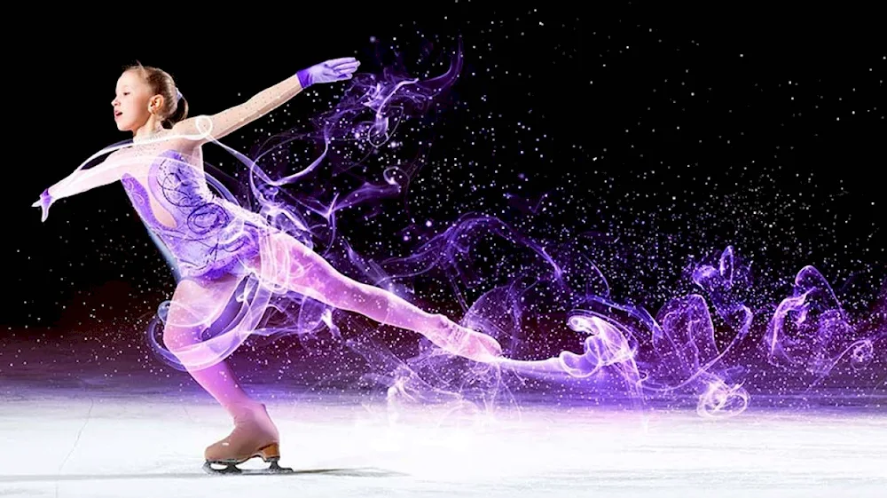 Figure skating figure skater