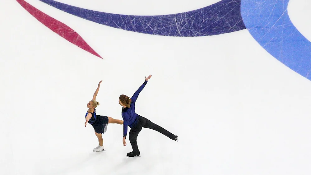 Figure skating background