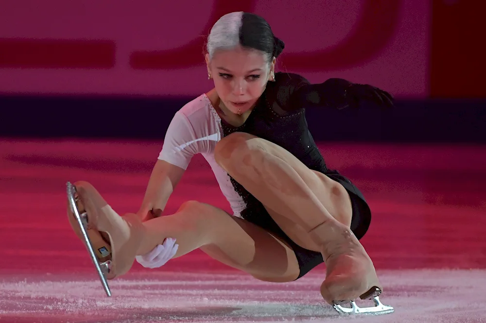 Trusova figure skater