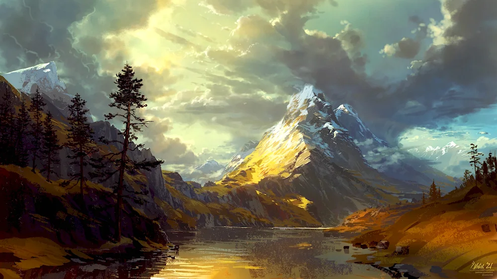 Philipp Straub landscape painting