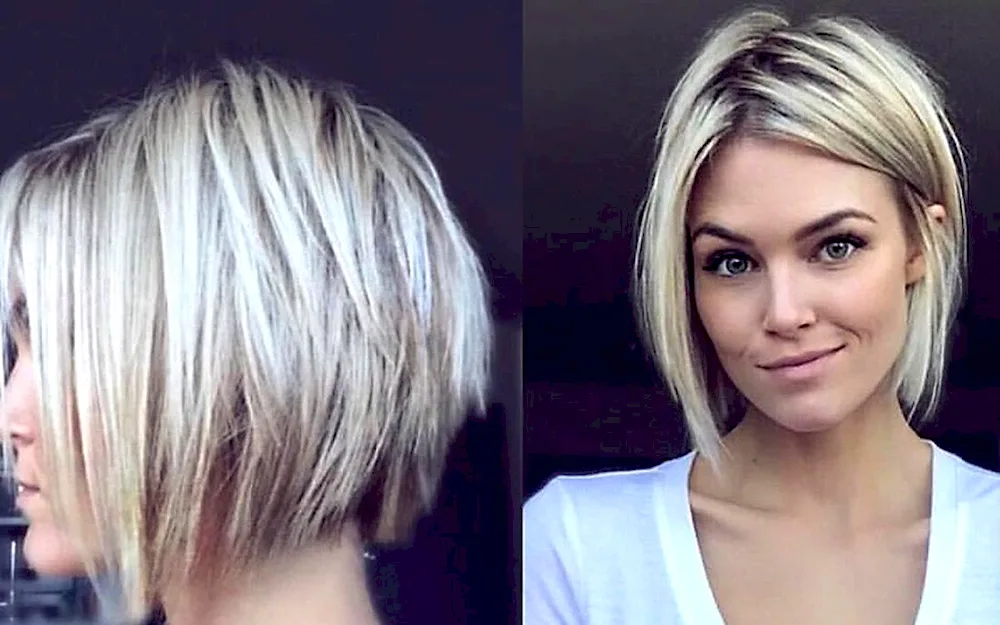 Graduated Bob with asymmetry