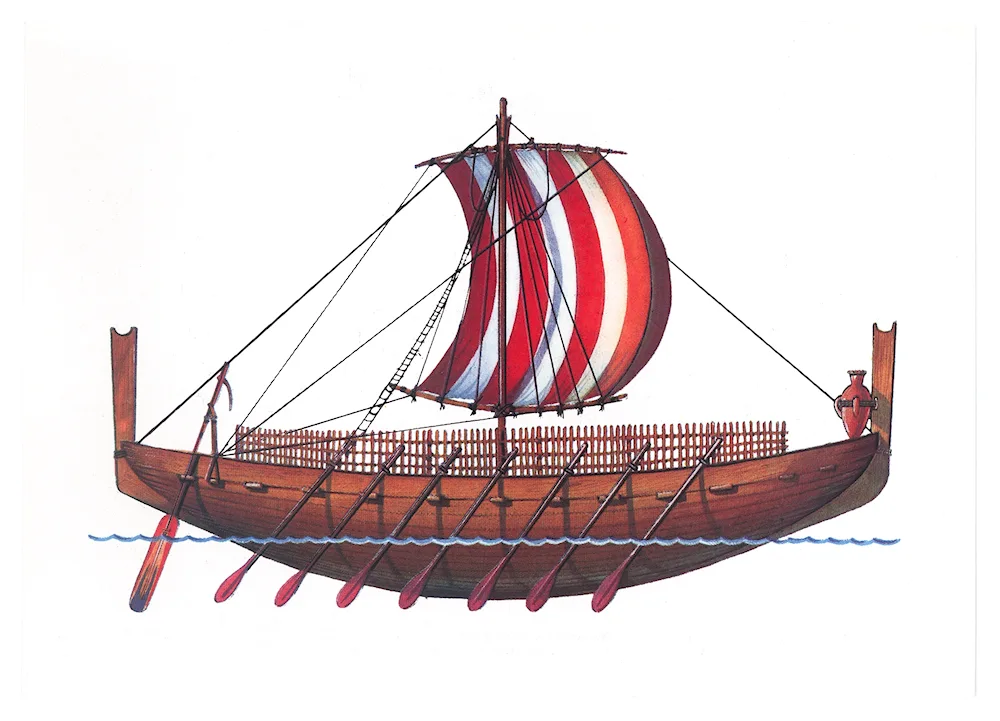 Phoenician trade ship