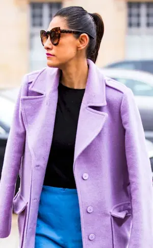 Purple coat