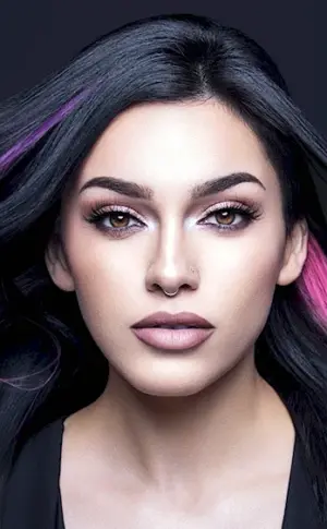 Purple strands