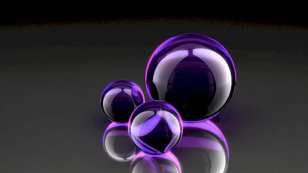 Purple bubbles