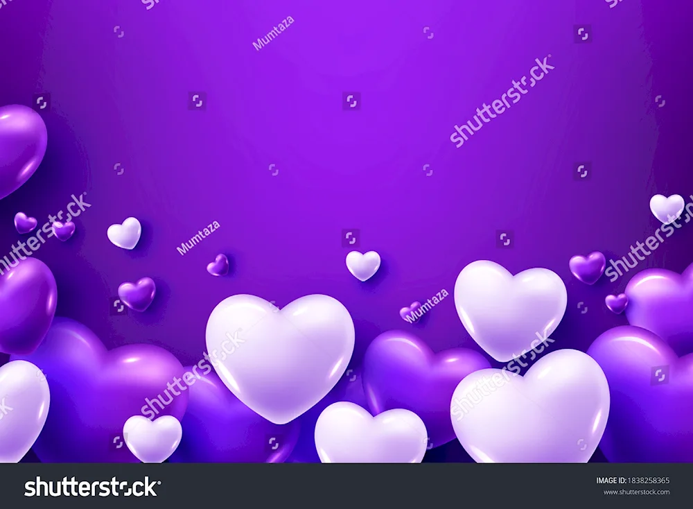 Purple hearts