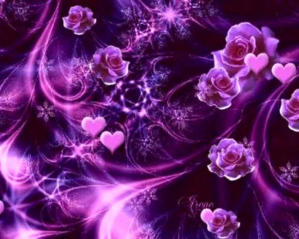 Hearts background
