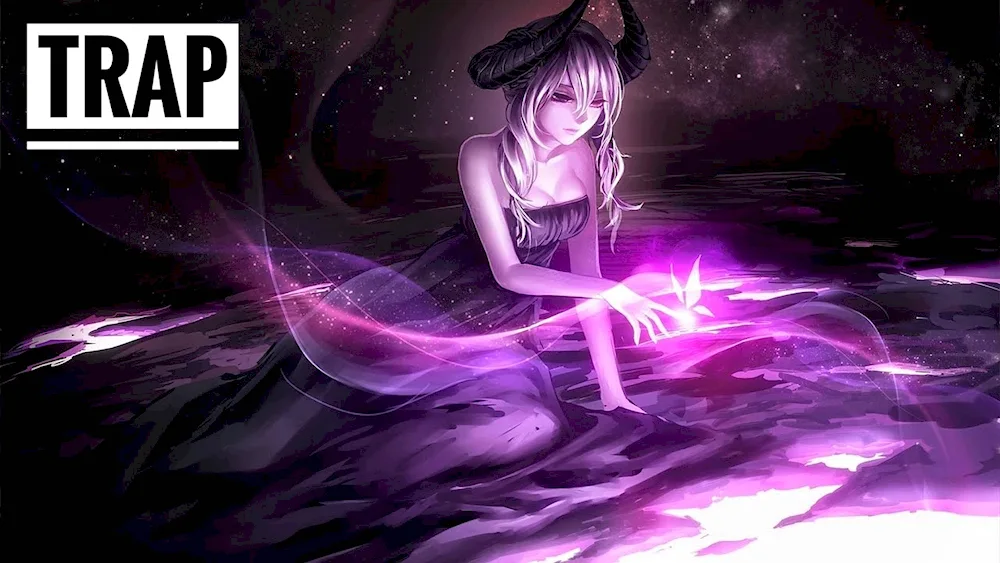 Purple art