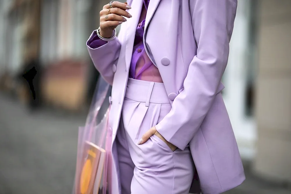 Purple jacket