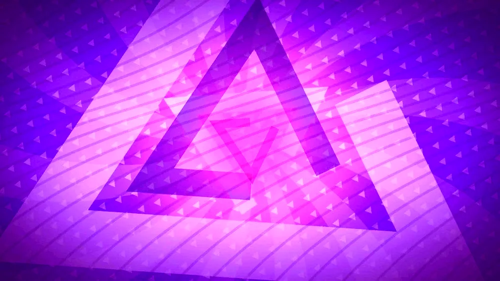 Purple triangle