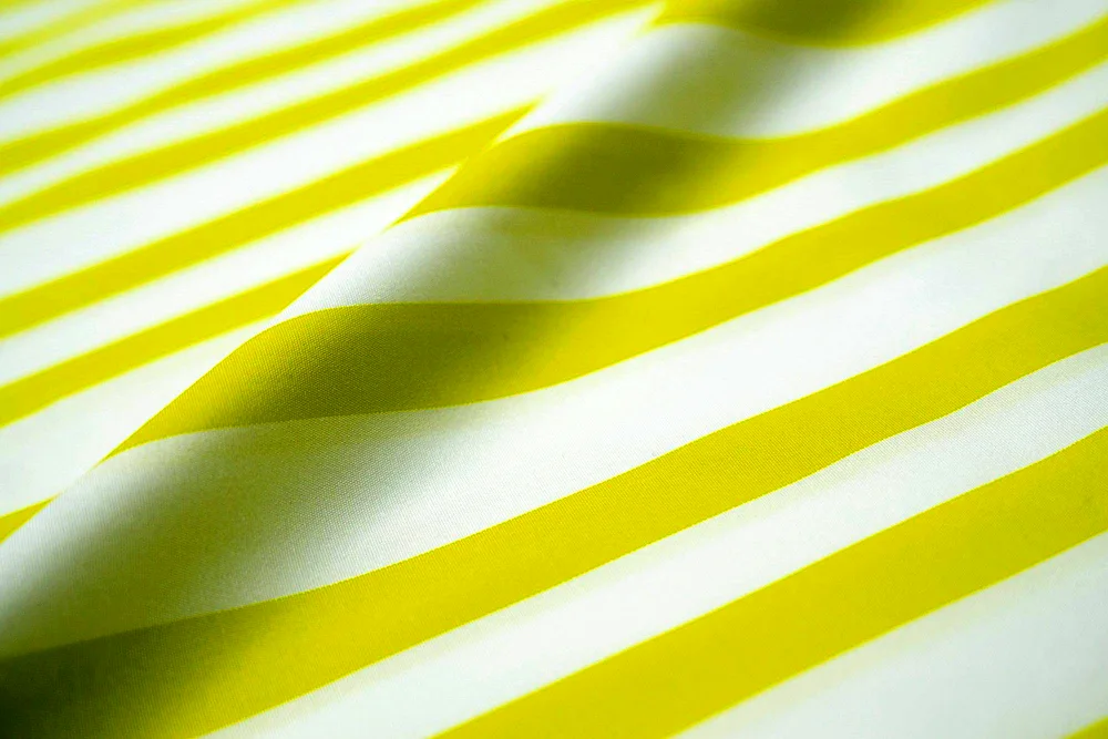 Black and White Striped Fabric