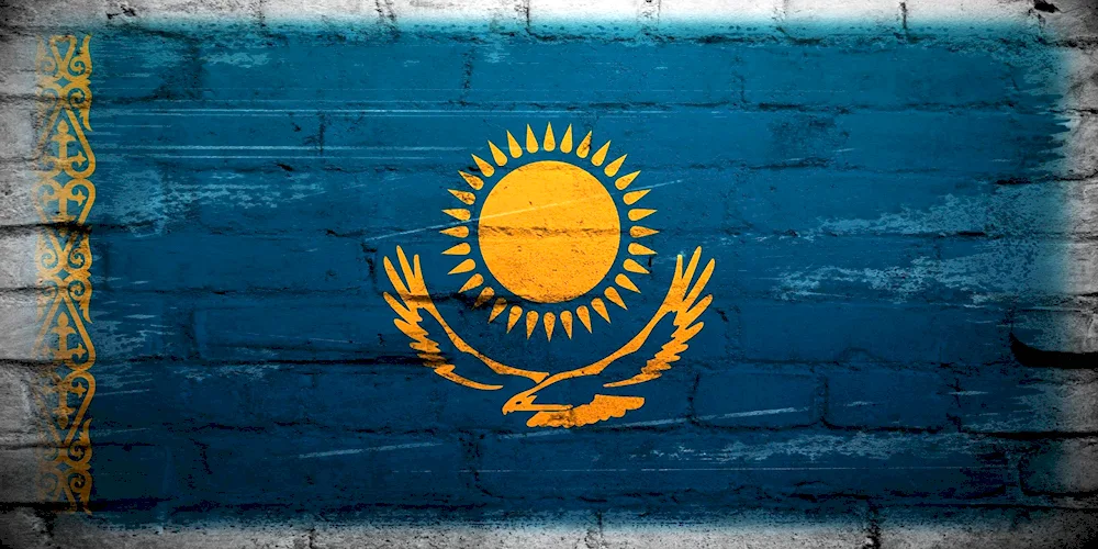 Flag of Kazakhstan