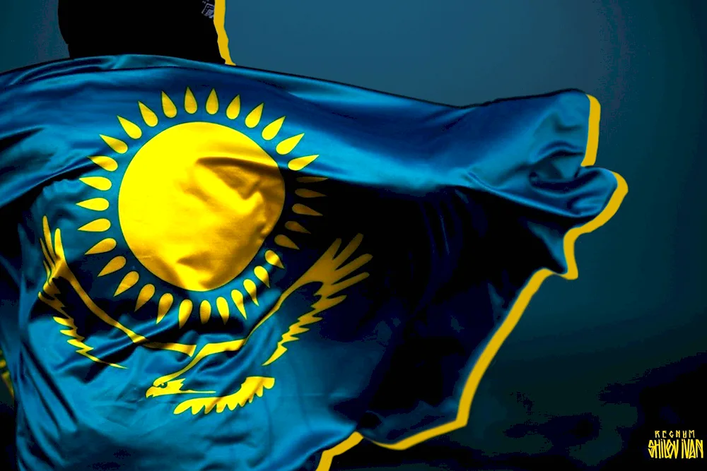 Flag of Kazakhstan