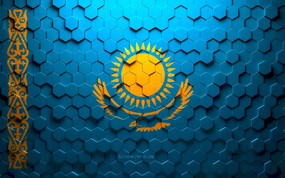 Flag of Kazakhstan