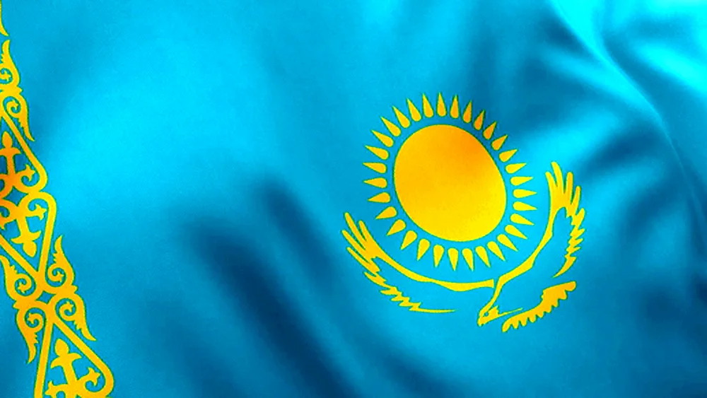 Flag of Kazakhstan