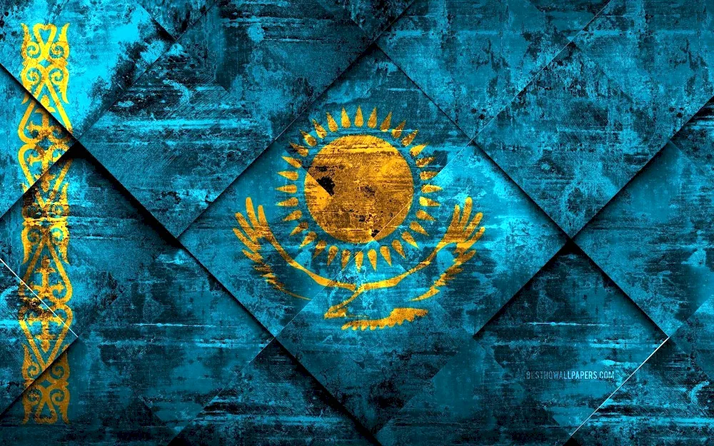 Flag of Kazakhstan