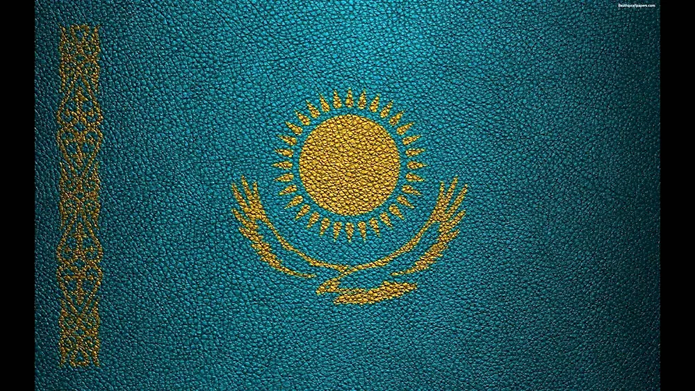 Flag of Kazakhstan