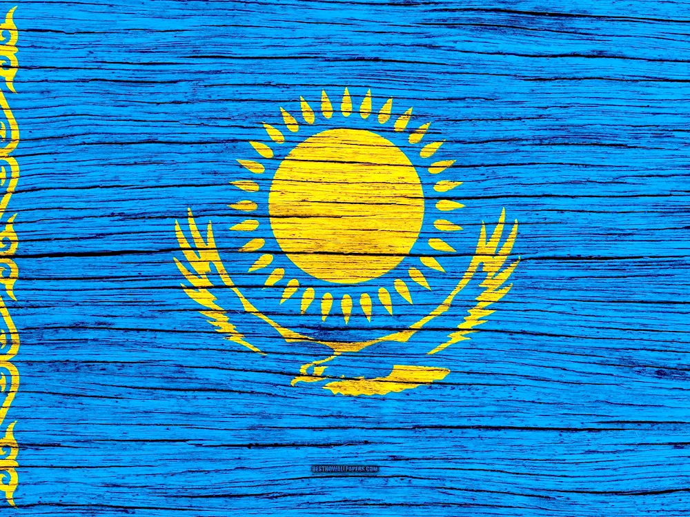 Flag of Kazakhstan