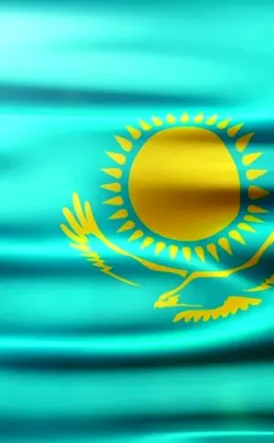 Flag of Kazakhstan