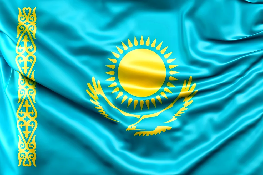 Flag of Kazakhstan