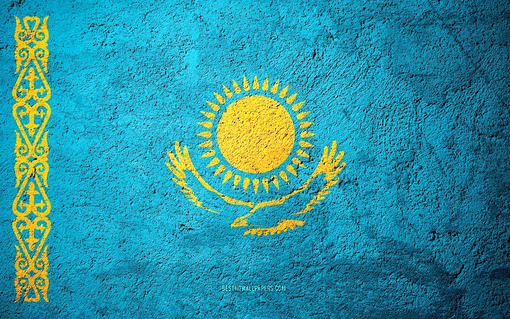 Flag of Kazakhstan