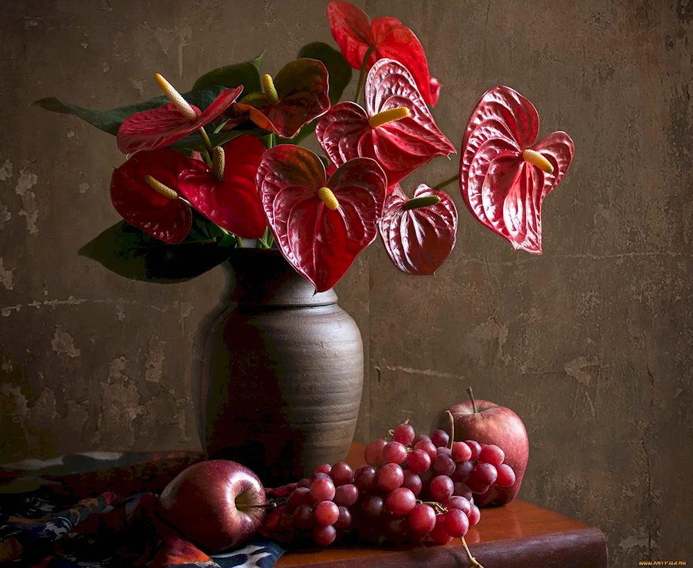 Flemish still life painting Elena Tatulian
