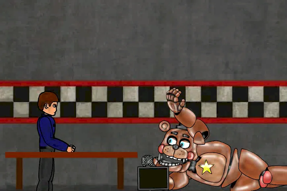 FNAF 1 floor