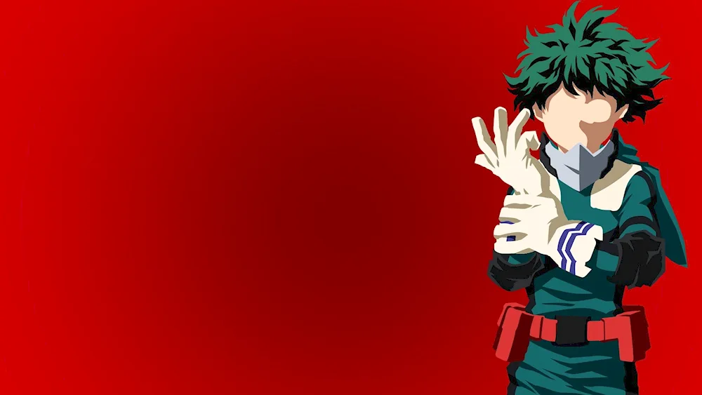 The background of the anime my Hero Academia