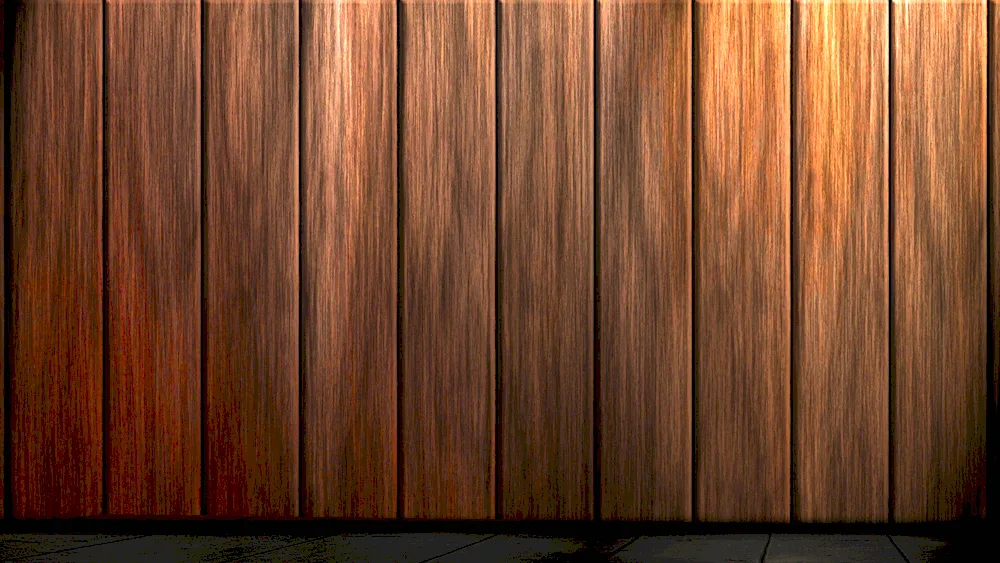 Wooden wall