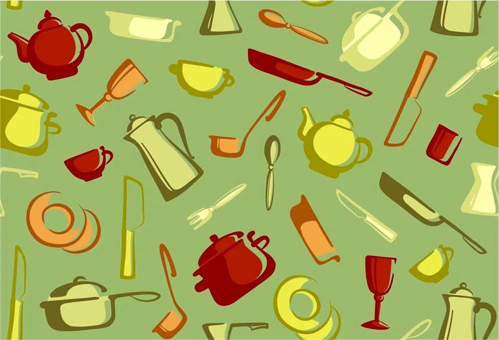 Cooking presentation background