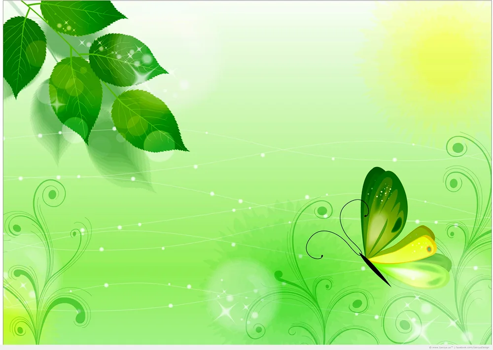 Spring background for nature presentation