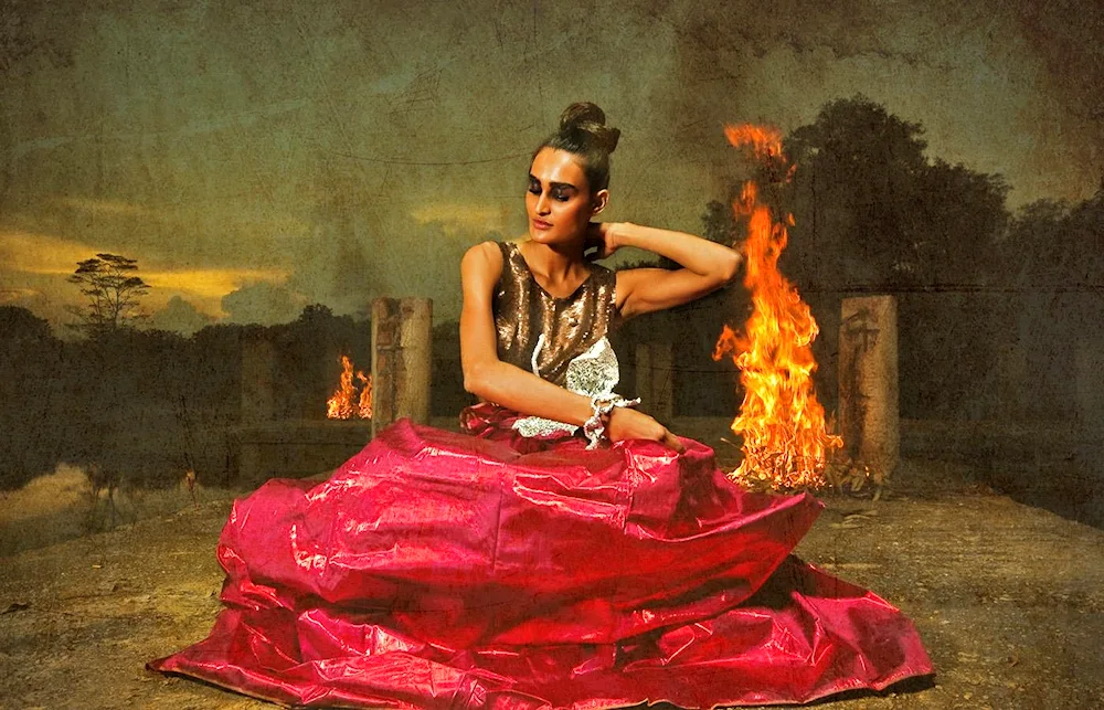 Background for the gypsies