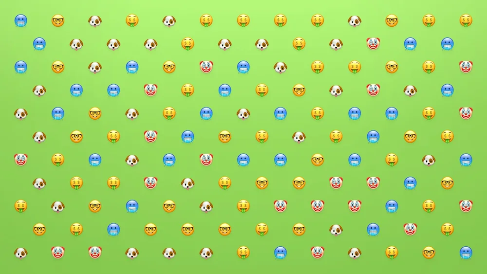 Fon emoji background