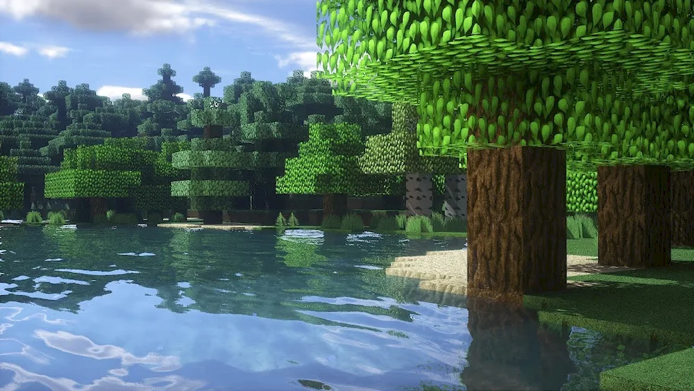 Maincraft with shaders