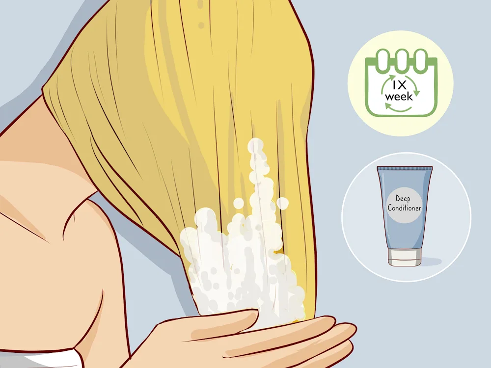 Hair lightening backgrounds