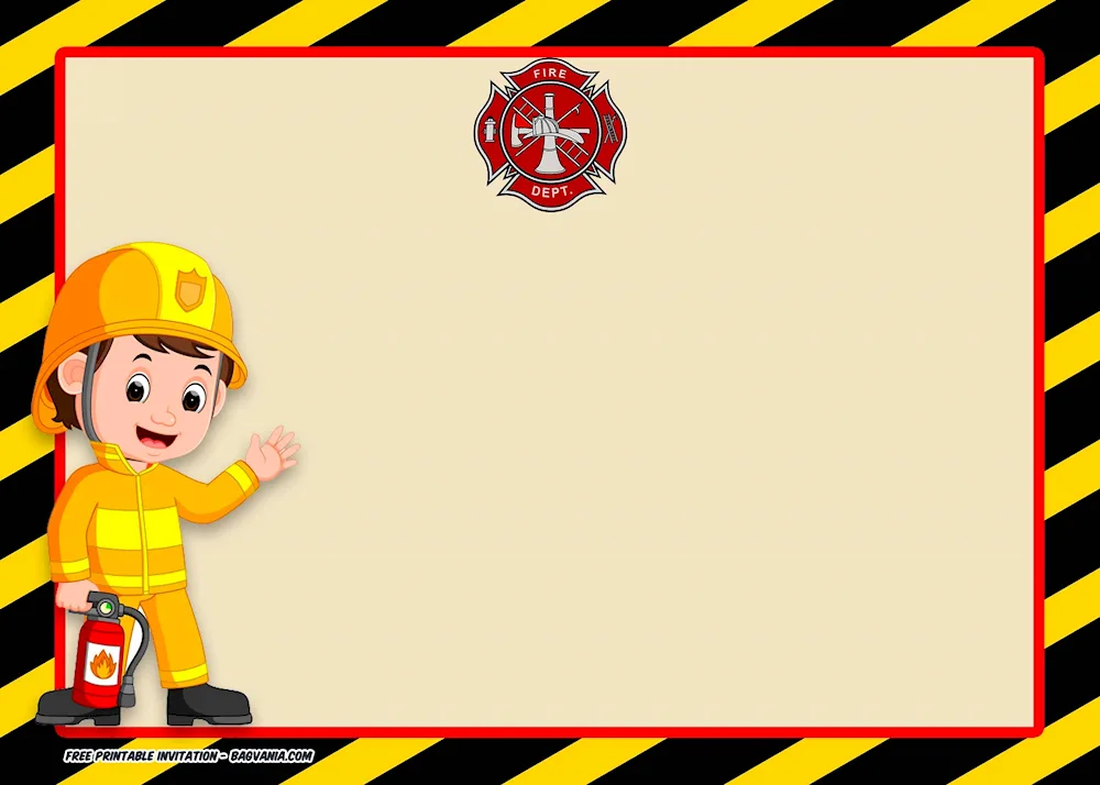 Fire presentation background