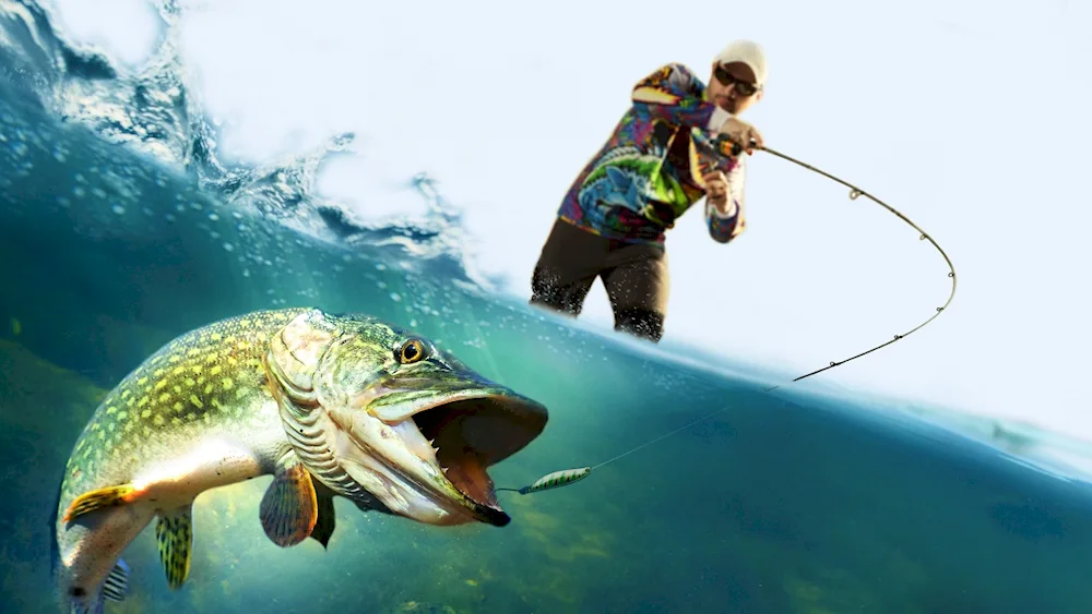 Fishing background