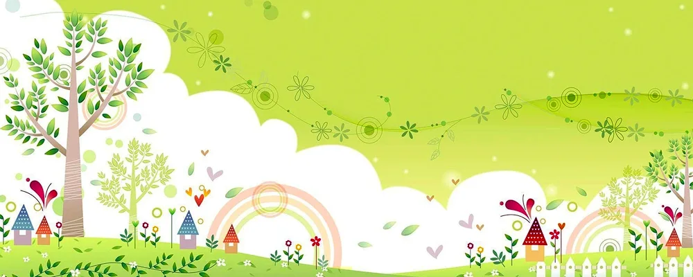 Background with children's backgrounds