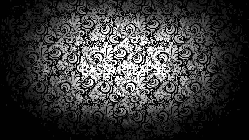 Black patterned background