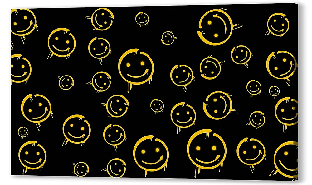 Smiley face background