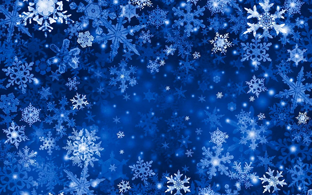 Snowflake background