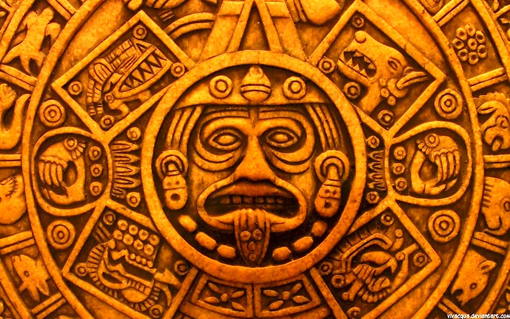 Mayan civilisation background Aztecs