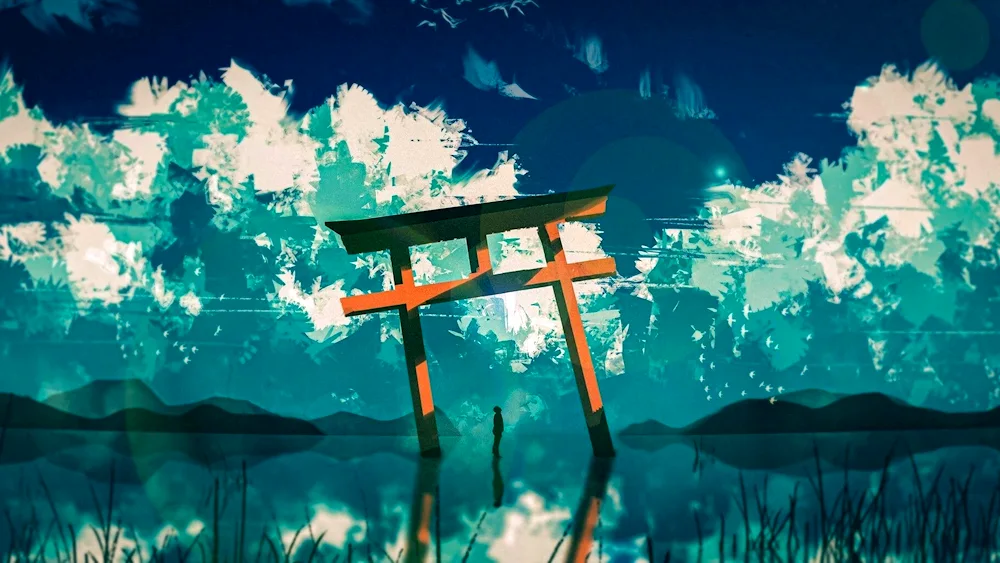 Japanese style background