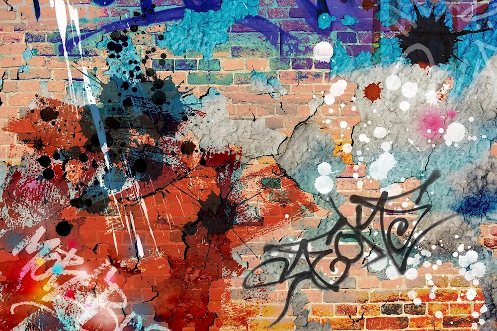 Graffiti wallpaper