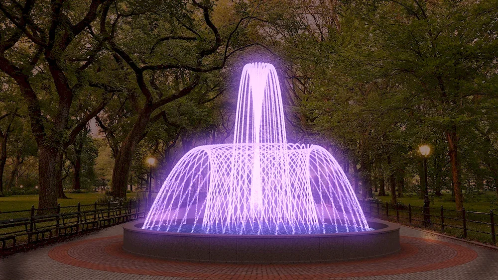Garden fountain