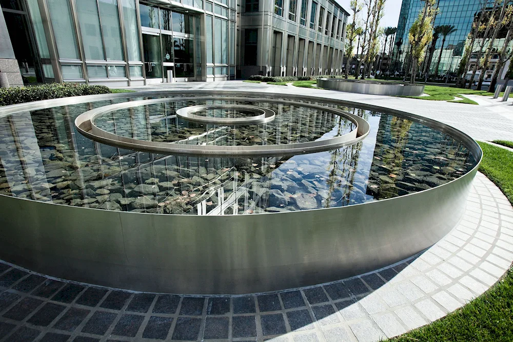Fountain whirlpool waterfall Charybdis