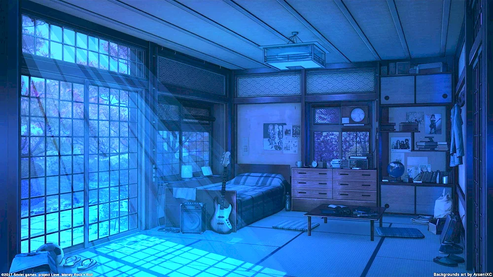 Backgrounds for gacha lief anime room